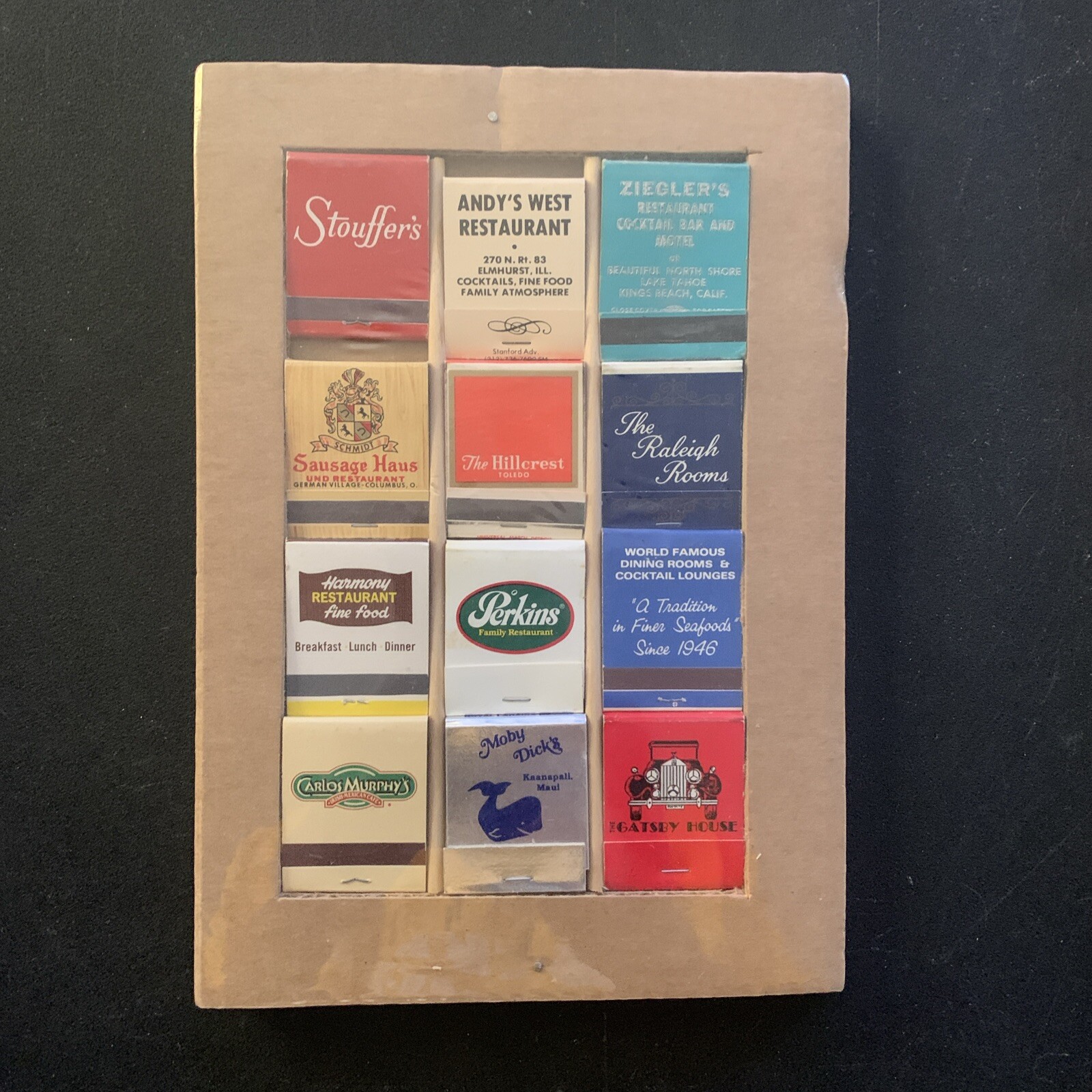Vintage Matchbook Collection