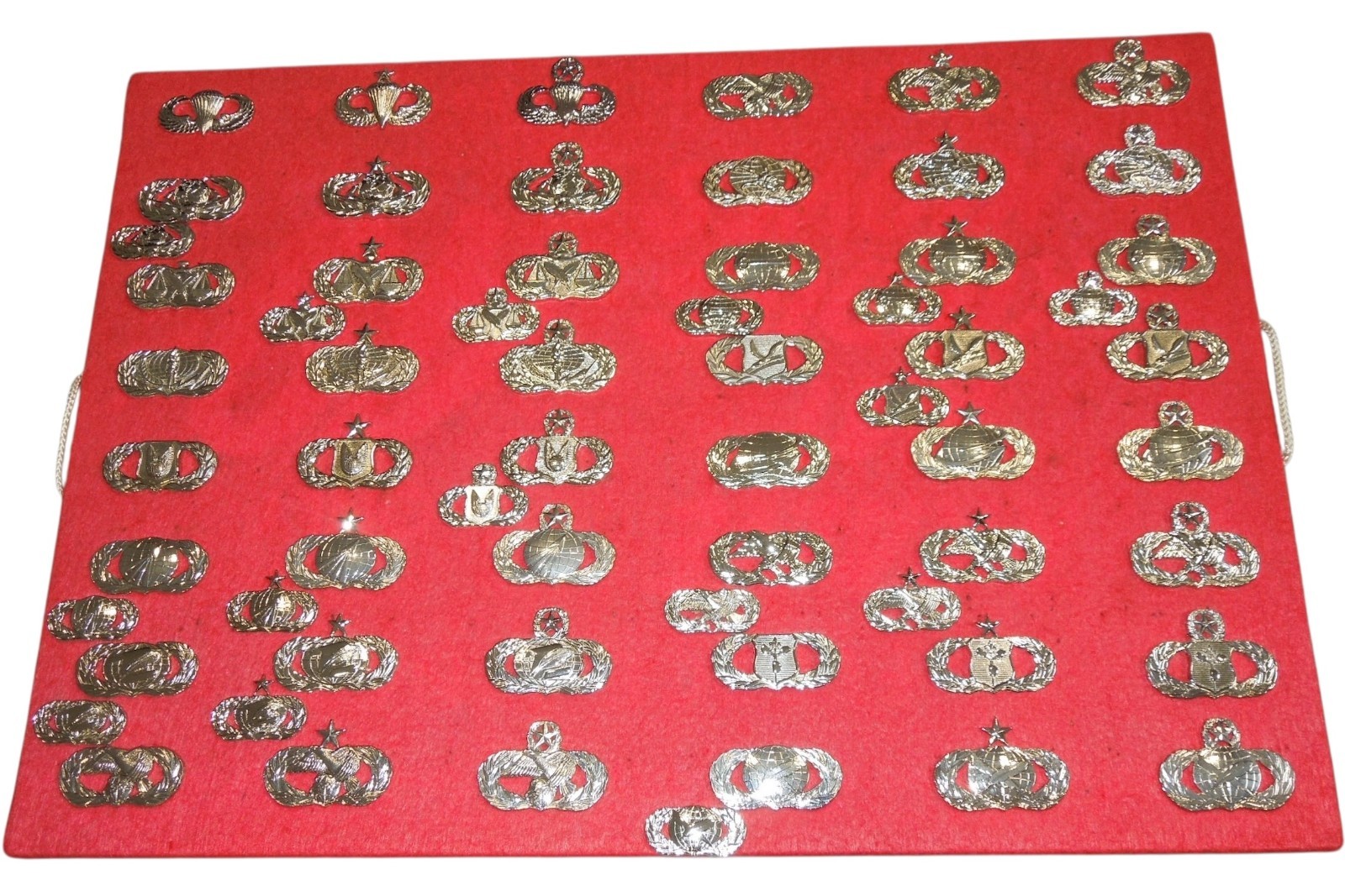 Modern USAF Air Force Badges Qualification Badges Pins Insignia Display Board