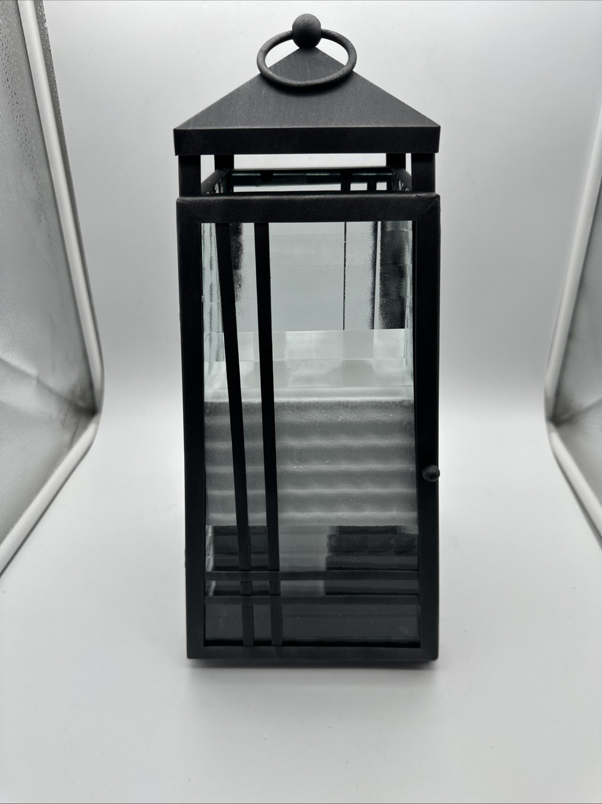 PartyLite Weathered Zinc Lantern 15” NEW IN BOX