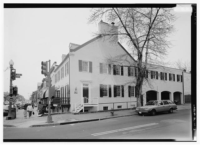 Sims House,2803 M Street Northwest,Washington,District of Columbia,DC,HABS,2