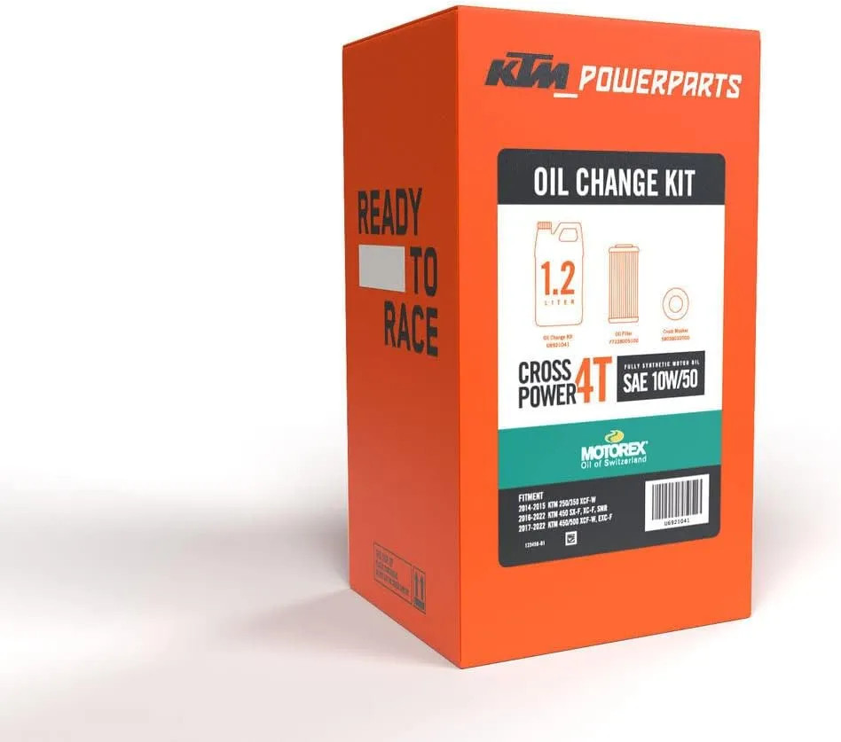 Oil Change Kit 10W/50 1.2L For KTM Motorcycles Engine Maintenance Service Part
