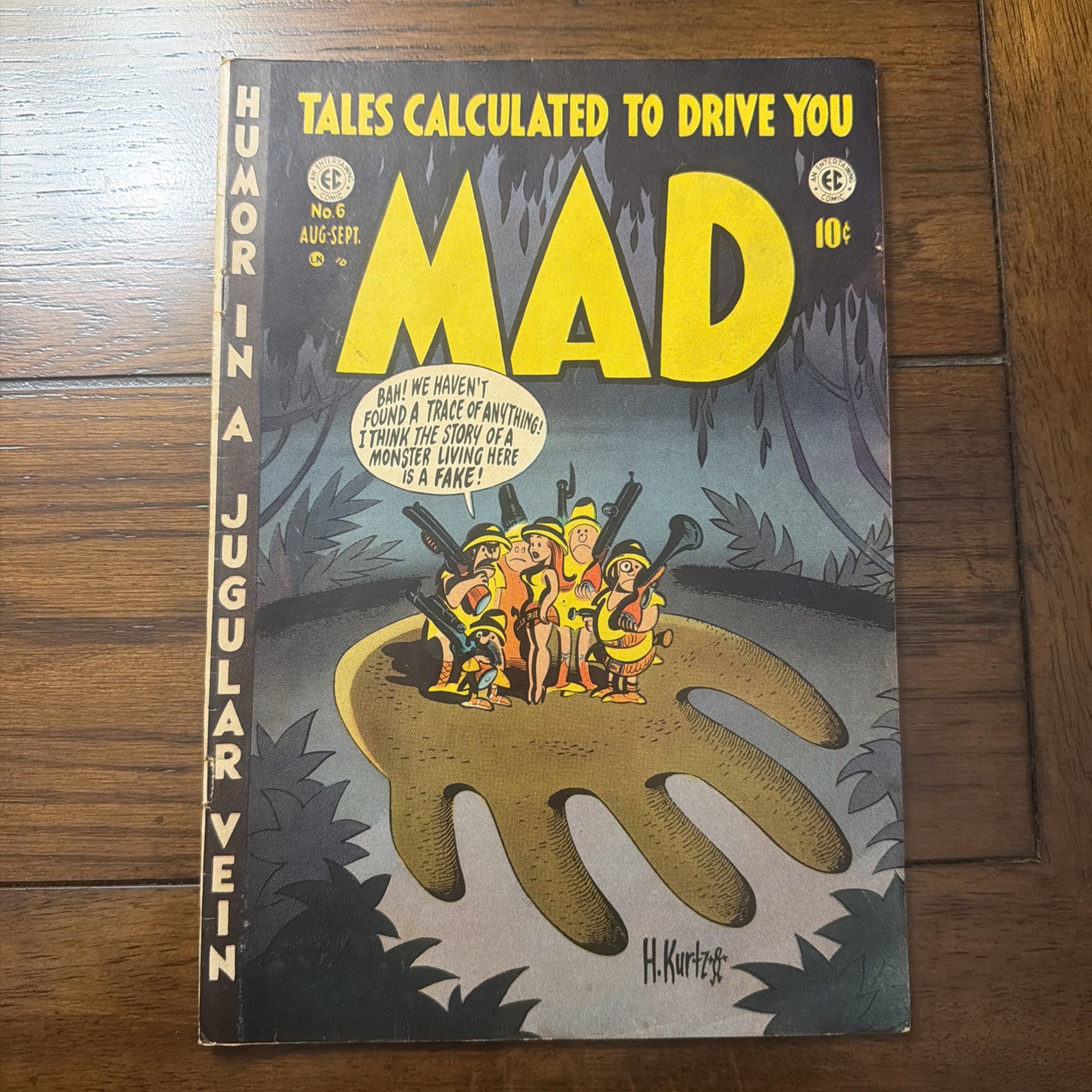 MAD #6 - EC Comics, 8-9/1953 - Kurtzman, Wally Wood, Jack Davis Golden Age