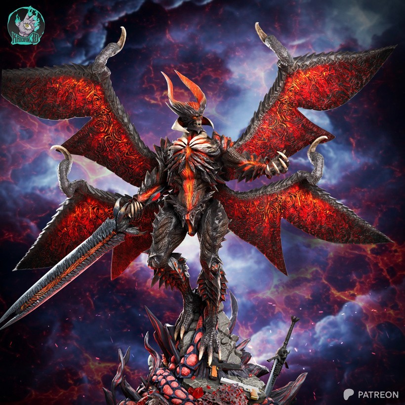 Dante | Sin Devil Trigger Edition | UNPAINTED | 1/8 Scale Resin Kit