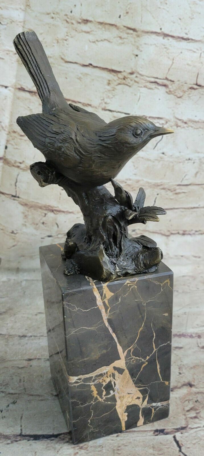 Handcrafted Bronze Finch Good Quality Bronze Artwork Sculpture Figurine Sale Art