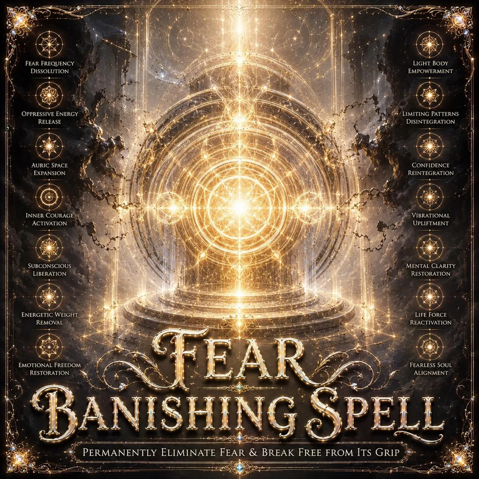 Fear Banishing Spell – Permanently Eliminate Fear and Break Free from Its Grip