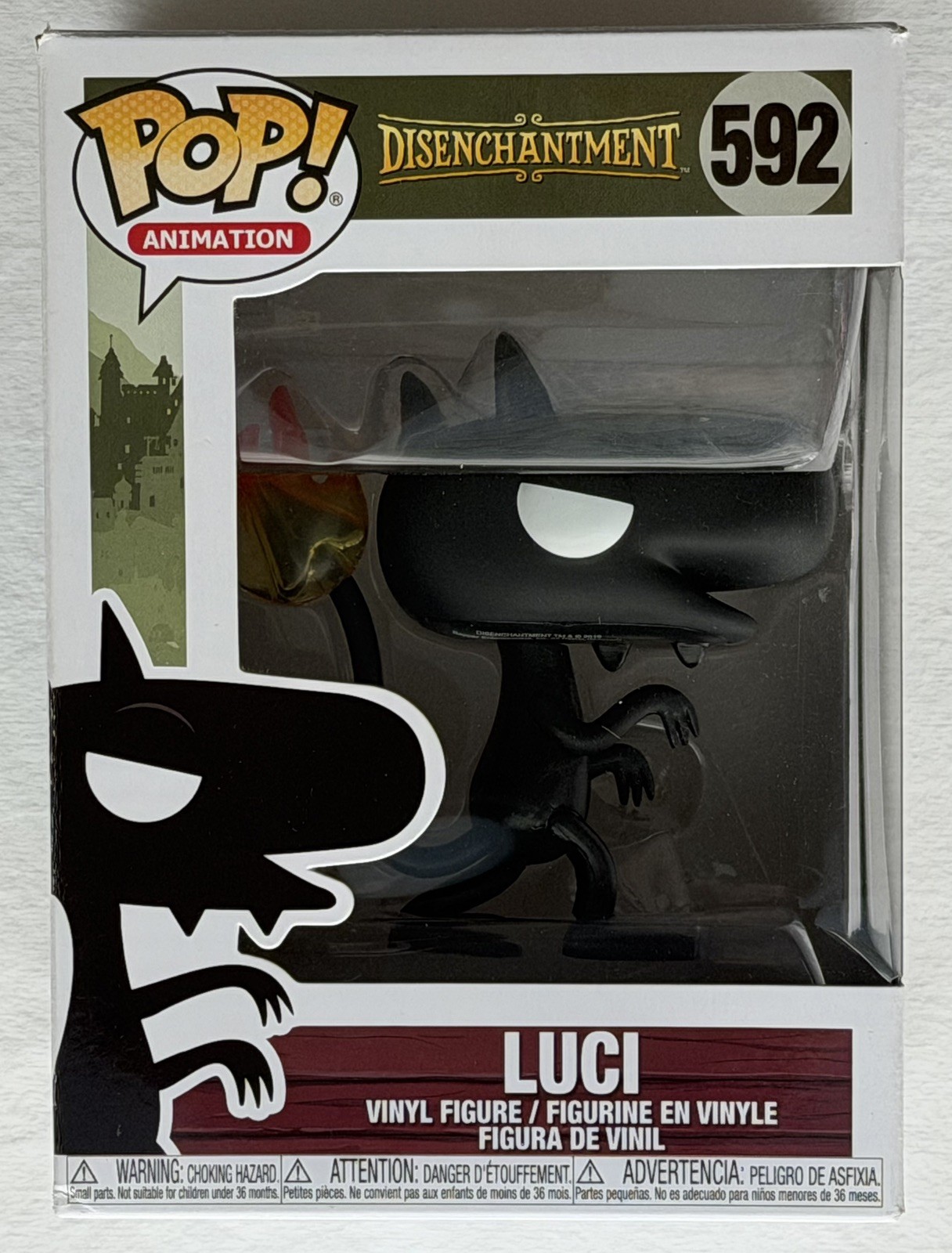 Funko Pop Animation Disenchantment Luci #592 Vinyl Figure w/ Box
