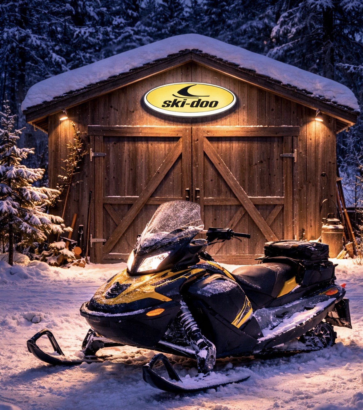  Ski-doo 32” x 15” x 3.5