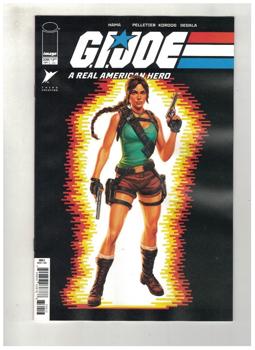 G.I. JOE: A REAL AMERICAN HERO #330 - RONIN DESIGN 3rd PRINTING VARIANT COVER