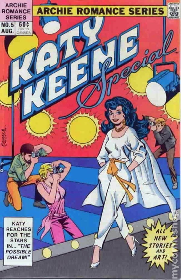 Katy Keene Special #5 VG 4.0 1984 Stock Image Low Grade