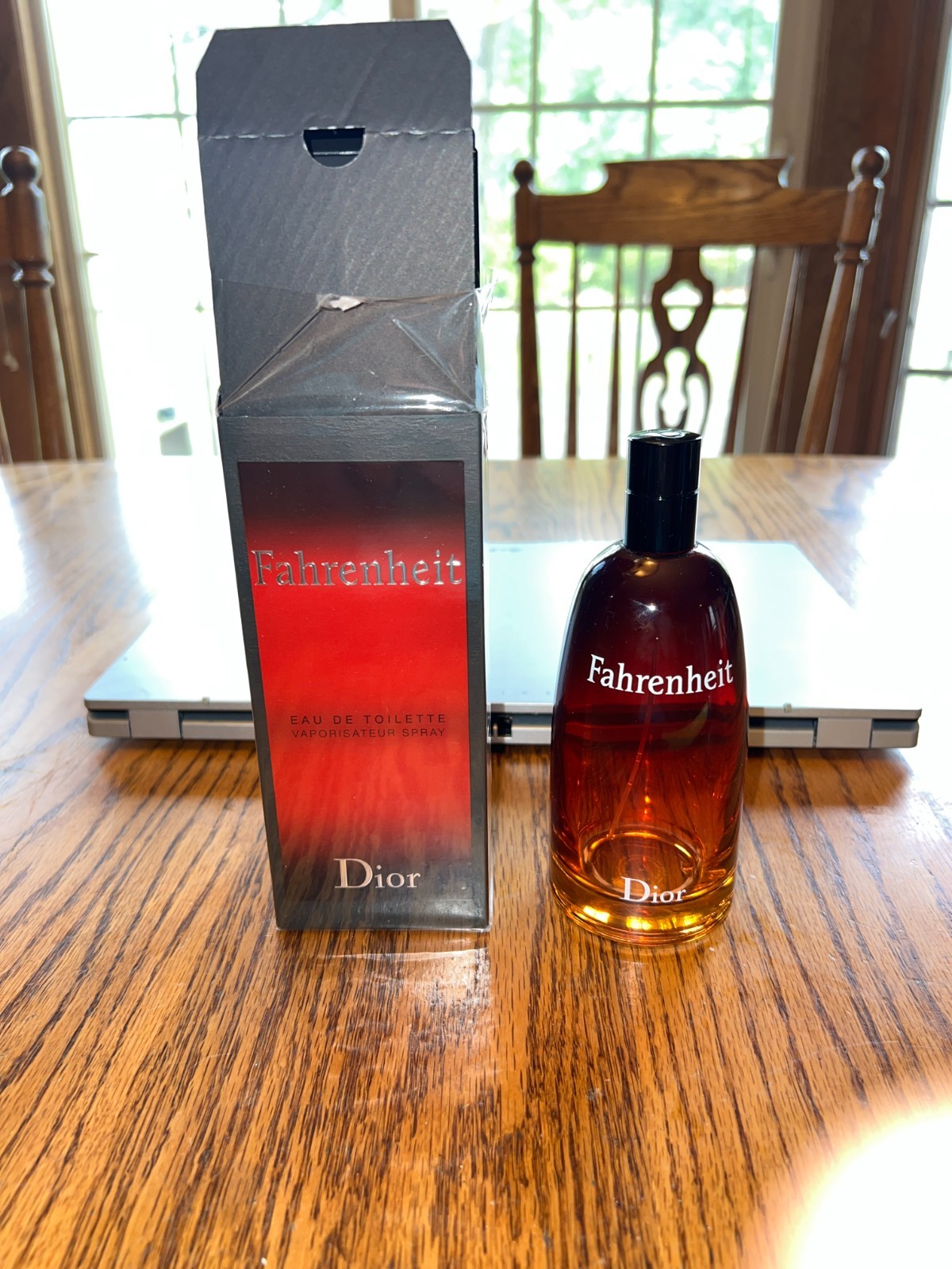 EMPTY Fahrenheit Christian Dior, 6.8 OZ EMPTY **READ**