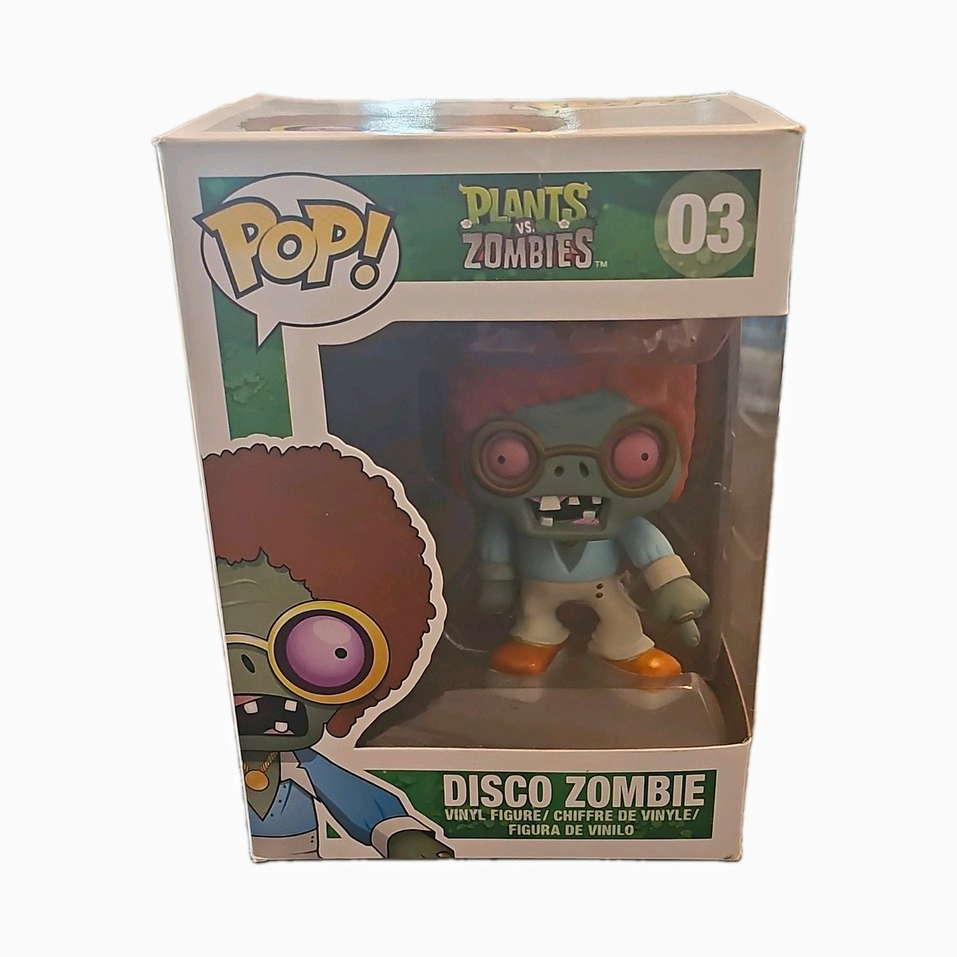 Funko Pop Plants vs. Zombies Disco Zombie #03 Standard Vinyl Figure
