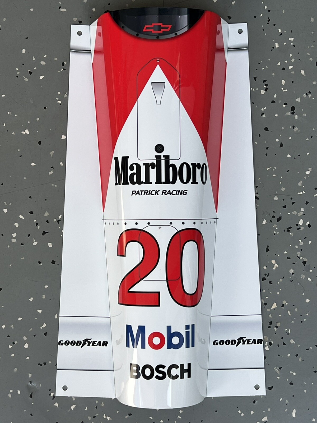 WOW  1989 Emerson Fittipaldi indy 500 Race Car nose Style Sign