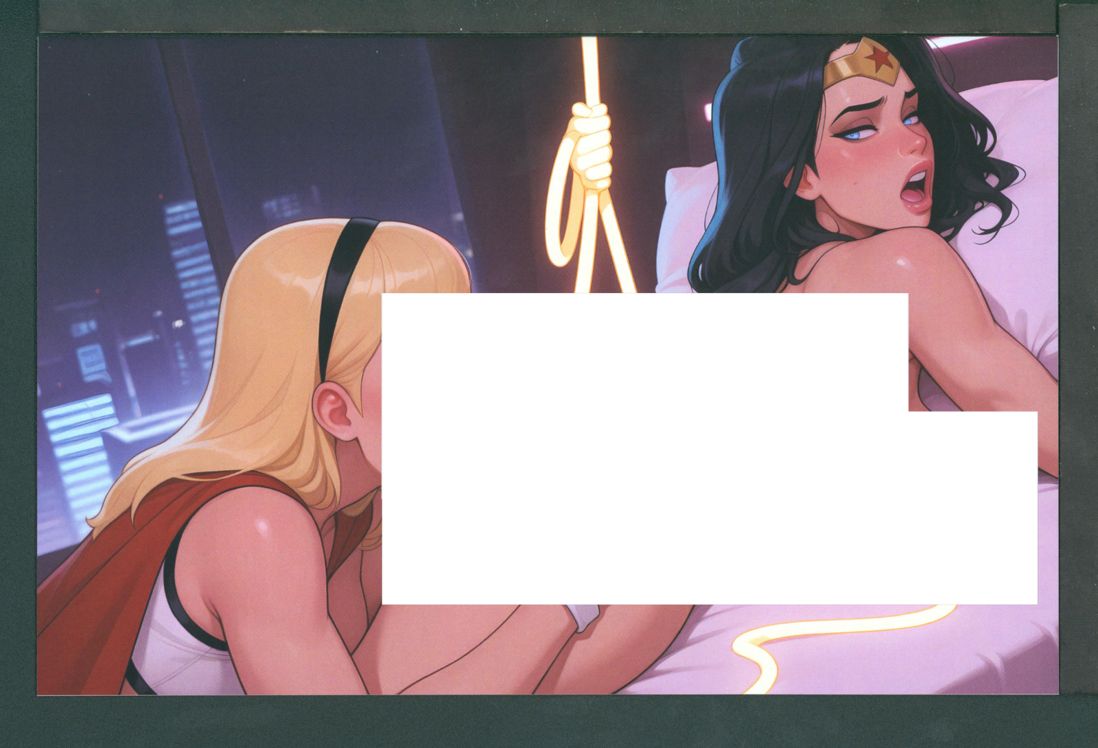 Wet Fantasy Summer Explosion The Sequel Best-View Wonder Woman & Supergirl Puffy
