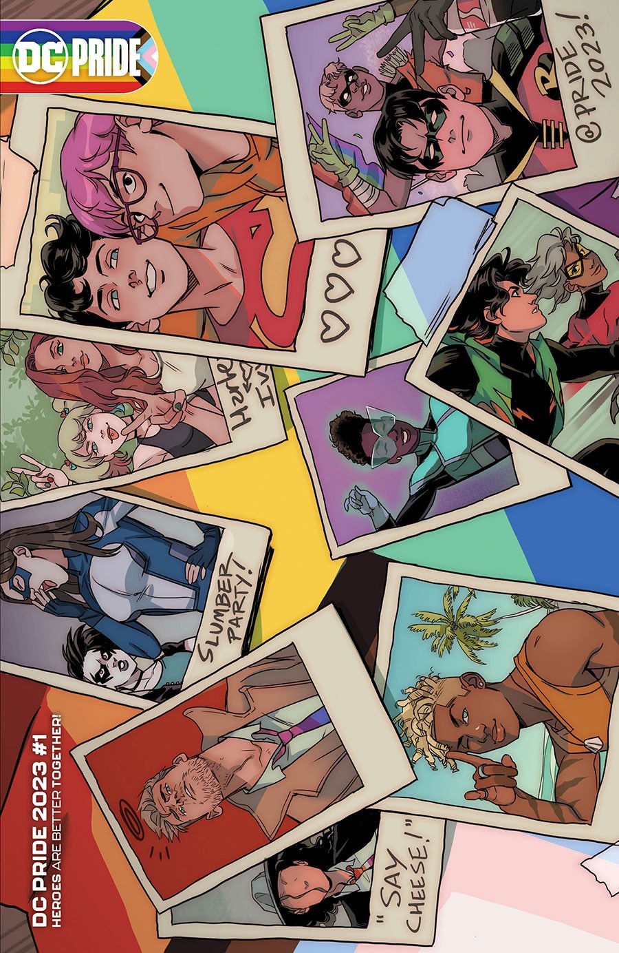 DC Pride 2023 #1 Gabriel Picolo 1:25 Spot Gloss VARIANT NM