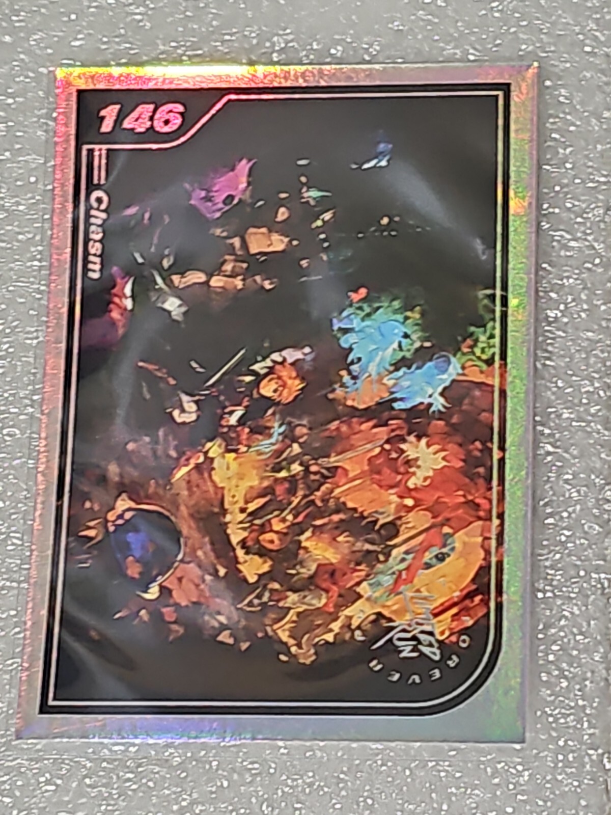 Limited Run Games Card #146 Chasm Limited Run Silver Trading Card