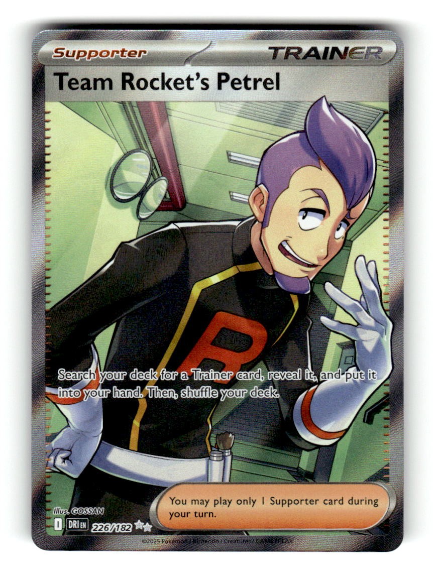 Team Rocket\'s Petrel Holofoil [DRI - 226/182]