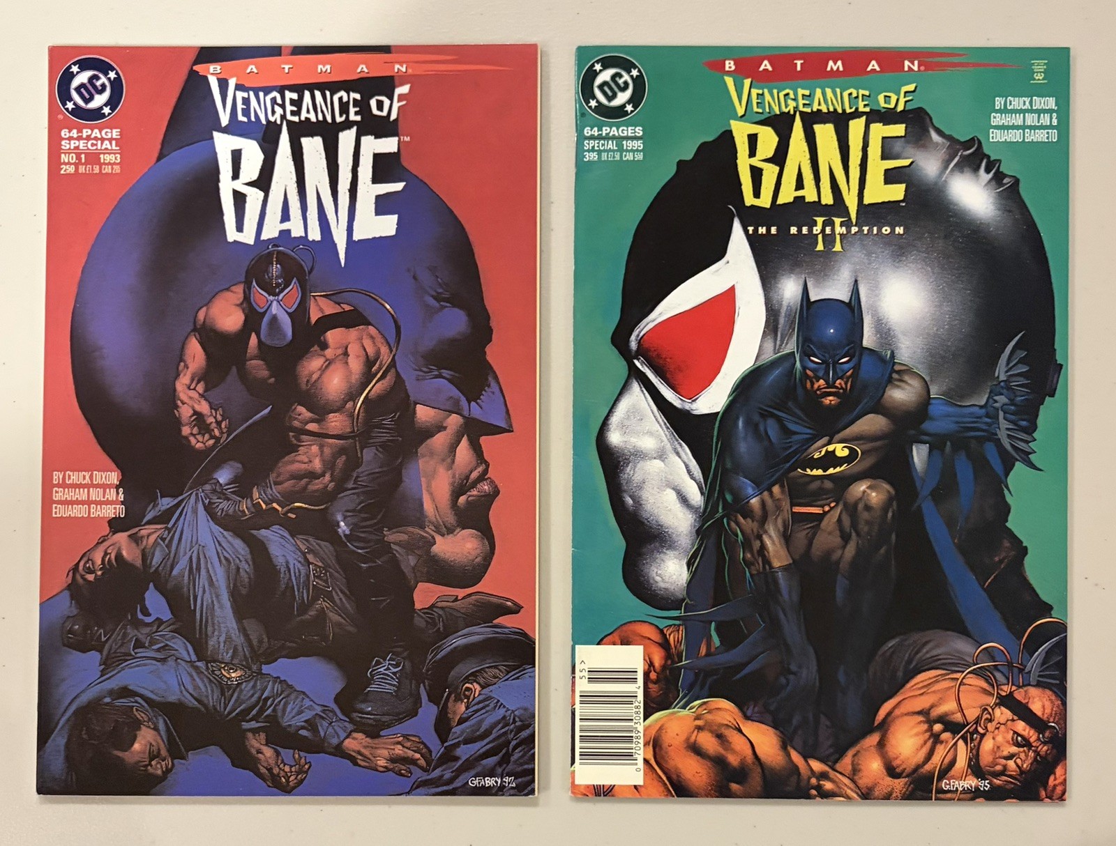 Batman: Vengeance of Bane #1 + #2 – DC Comics (1993) High Grade 