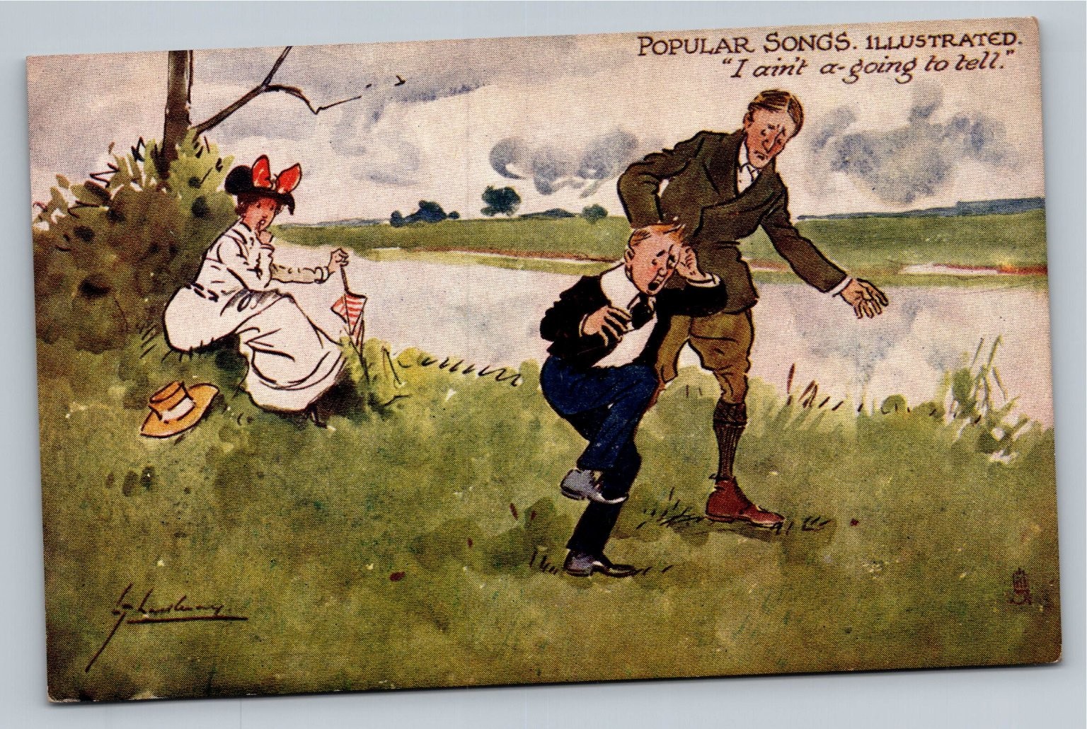 Raphael Tuck Oilette Postcard \
