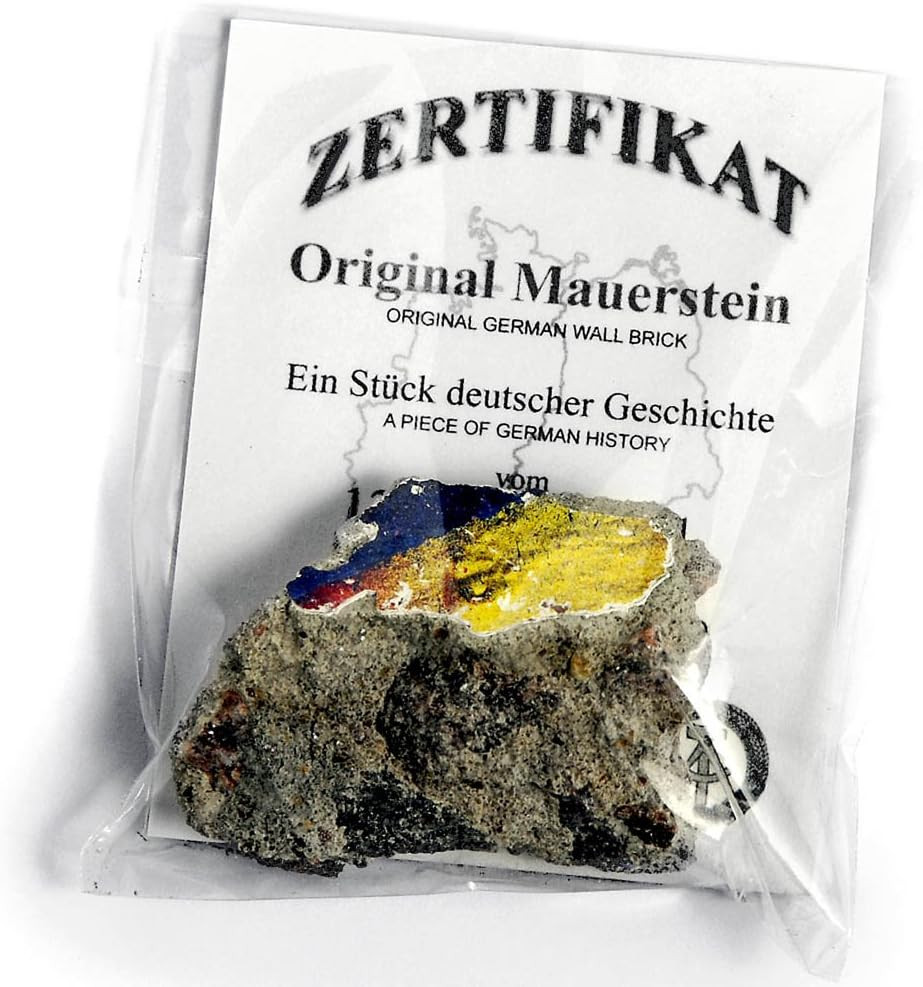 Real Piece of the BERLIN WALL with Certificate of Authenticity