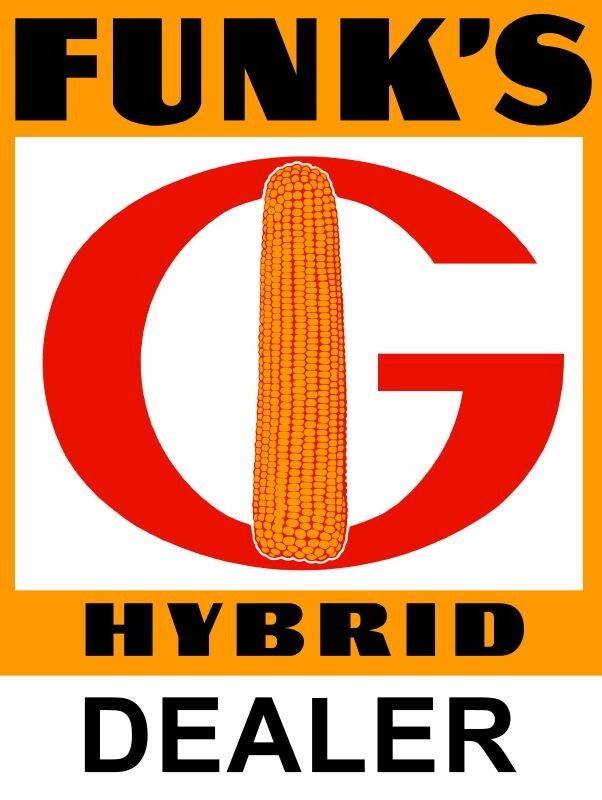 Funk's Hybrid Corn - DEALER - NEW METAL SIGN: 12x16