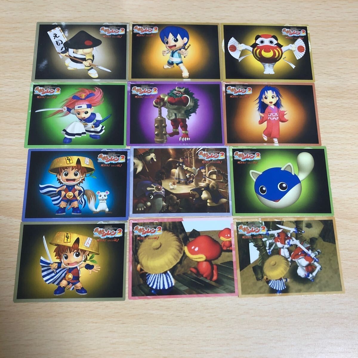 Shiren the Wanderer 2 Snack Card Lot Lawson Limited Promo Mint Japanese