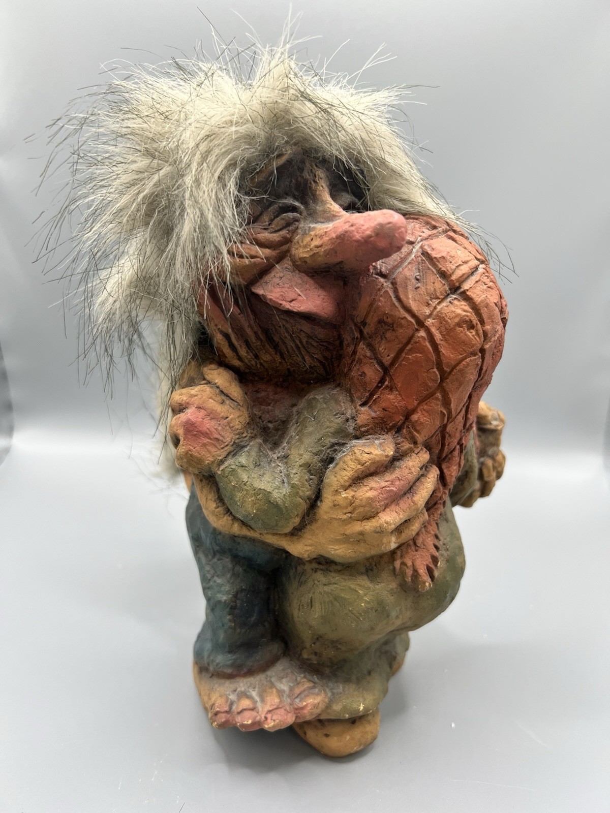 Vintage Nyform 8 Inch Troll Dancing Couple Made In Norway Collectible