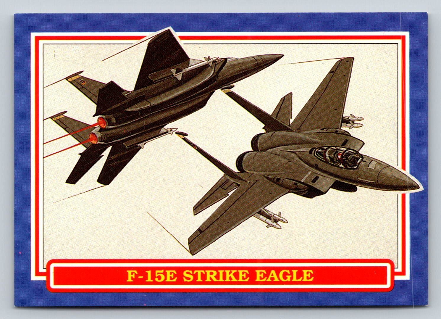 Desert Storm F-15E Strike Eagle Limited Collector\'s Edition Card 30