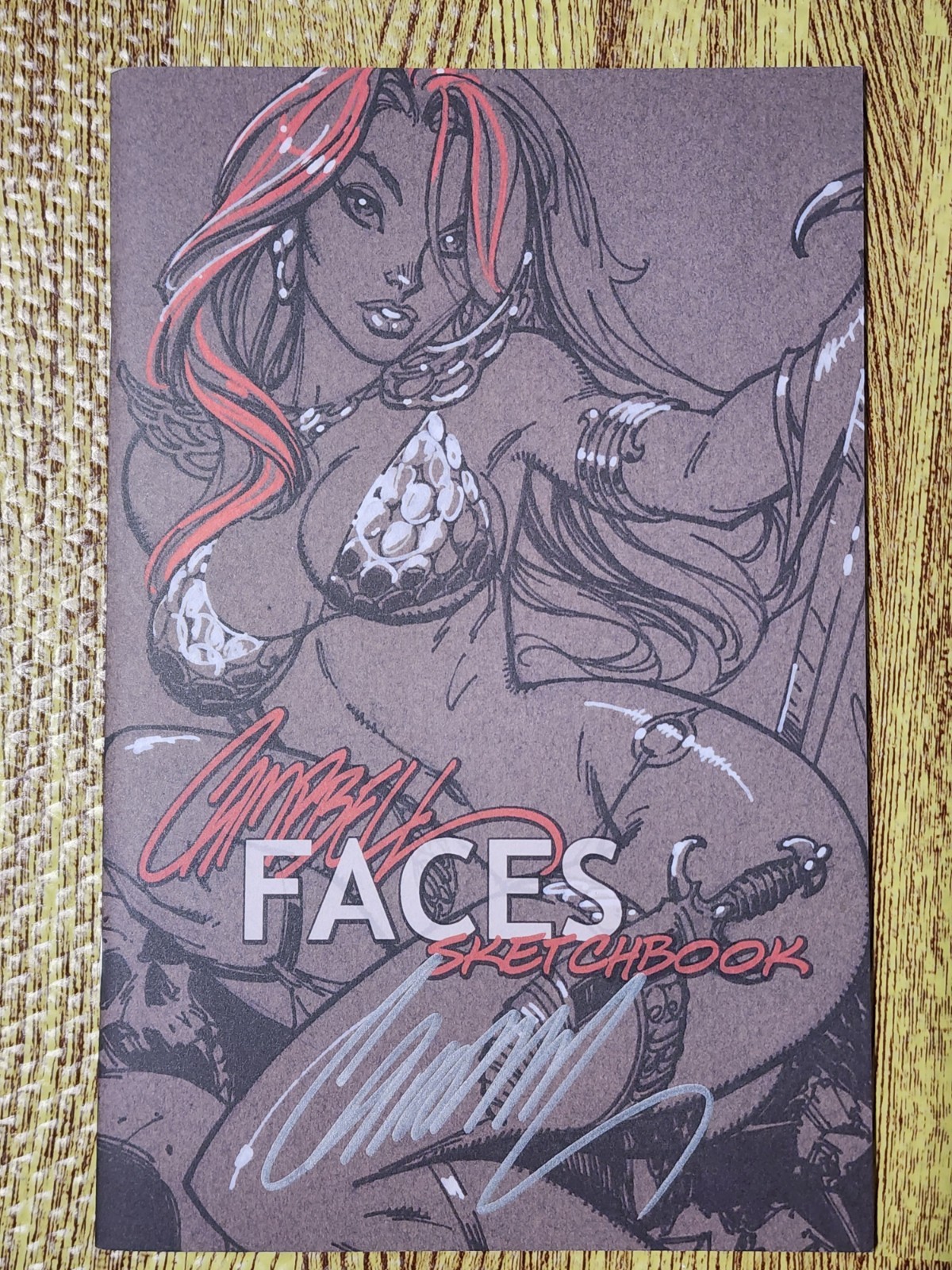 J. SCOTT CAMPBELL FACES Sketchbook 2008 Signed