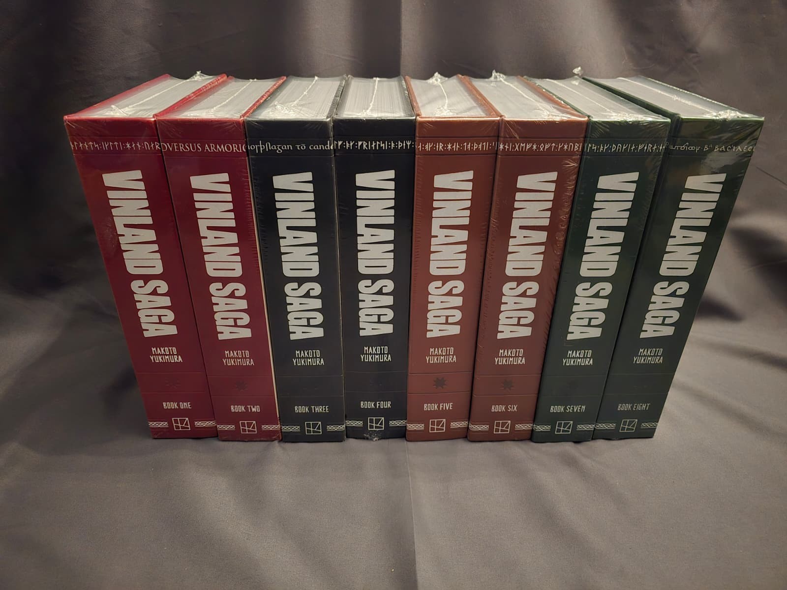 Vinland Saga DELUXE Manga Hardcover Vol.  1-8 Sealed New-English 7x10 INCHES-