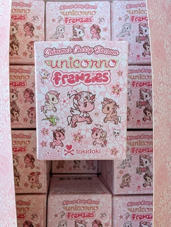 Tokidoki Cherry Blossom Unicorno Shimmer Frenzies Single Blind Box