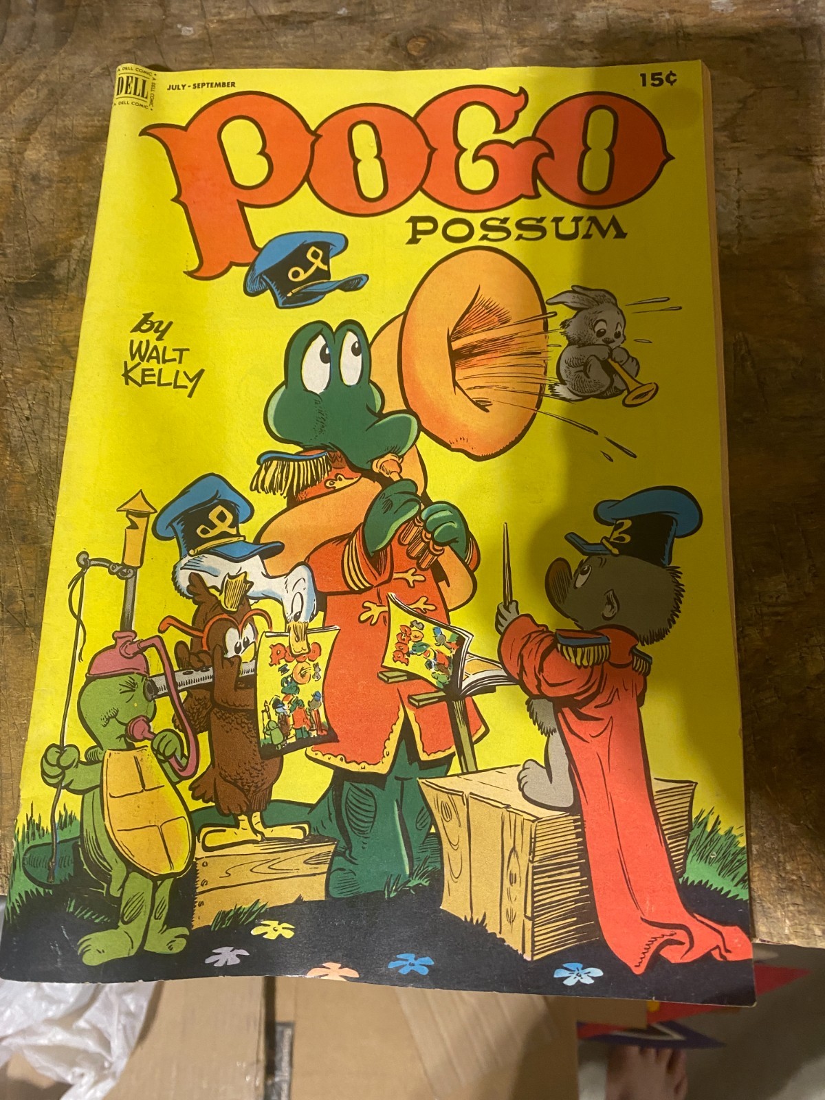 Pogo Possum #10 VG 4.0 Infinity Cover Dell Publishing Co. 1952