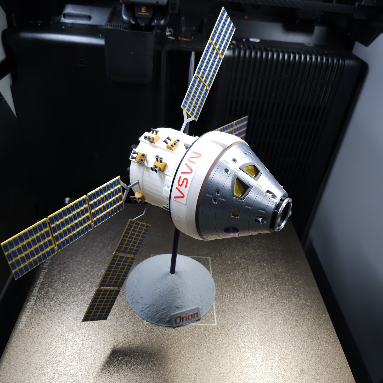 1/48 US NASA Artemis Orion MPCV Spacecraft Printed Finished Model Painted
