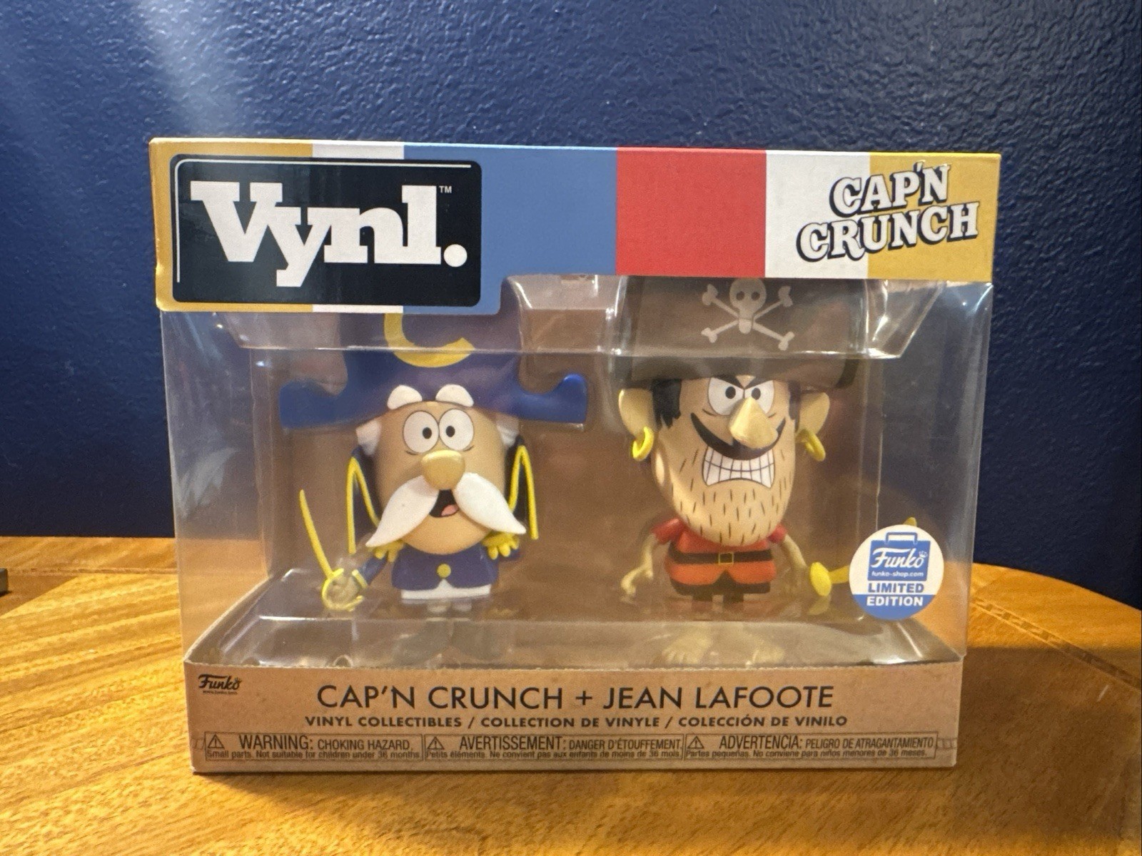 Funko VYNL Capn\' Crunch & Jean LaFoote Funko Shop Exclusive Unopened