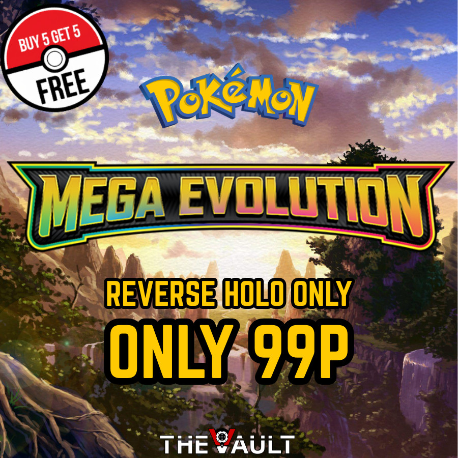 Pokémon MEG01 Mega Evolution – Reverse Holo – Pick Your Card (EN)