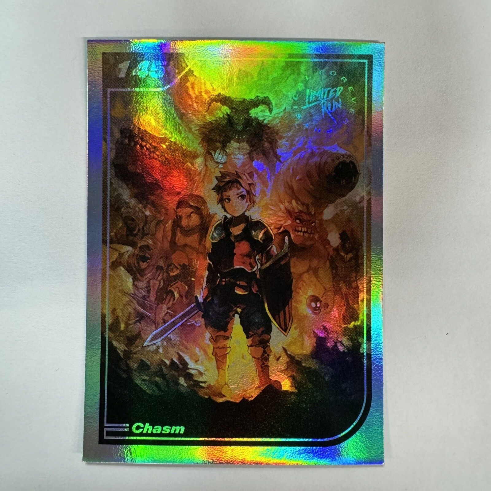 Limited Run Games Chasm Trading Card 145 Silver Series 2 LRG PS Vita Switch PS4