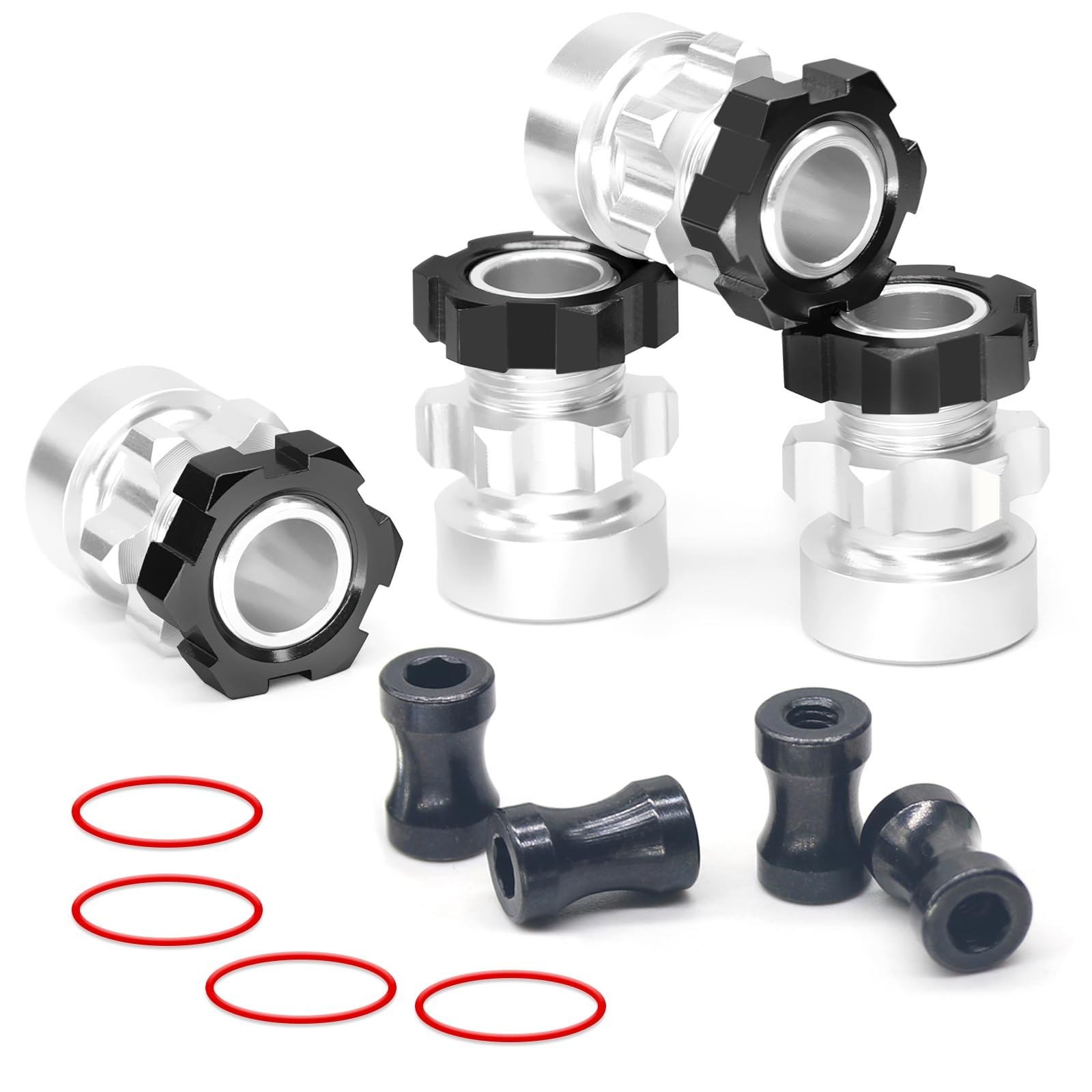 OGRC 12mm to 17mm Wheel Hex Adapter, Hex Extension for Slash Losi RC Car | Al...