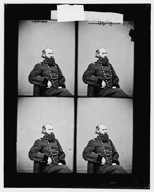 Photo:Gen D S Stanley Civil War 1860s U.S. Army Uniform Portraits