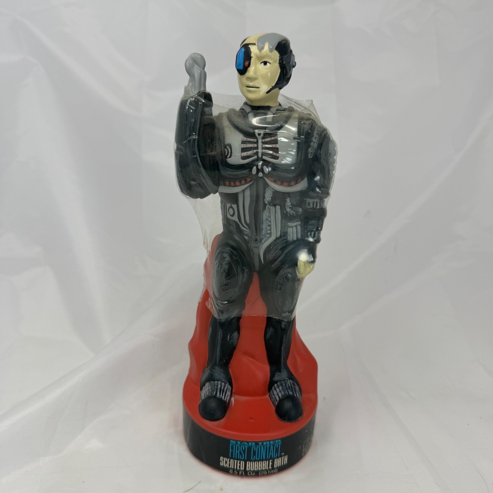 Vintage 1996 Star Trek First Contact Borg Scented Bubble Bath Bottle 8.5oz