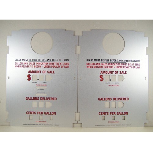 Pair of Tokheim 36B Pump Faces (PF119)