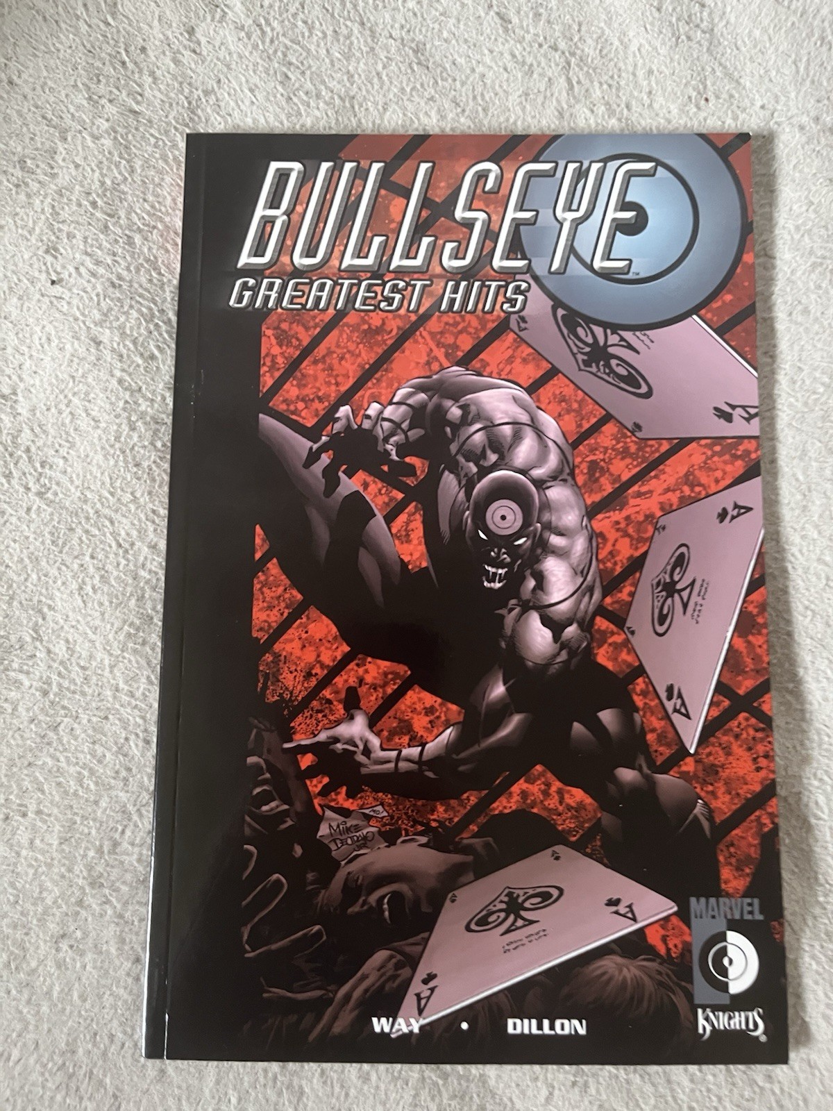 Bullseye: Greatest Hits Daniel Way and Steve Dillon TPB OOP Marvel Knights