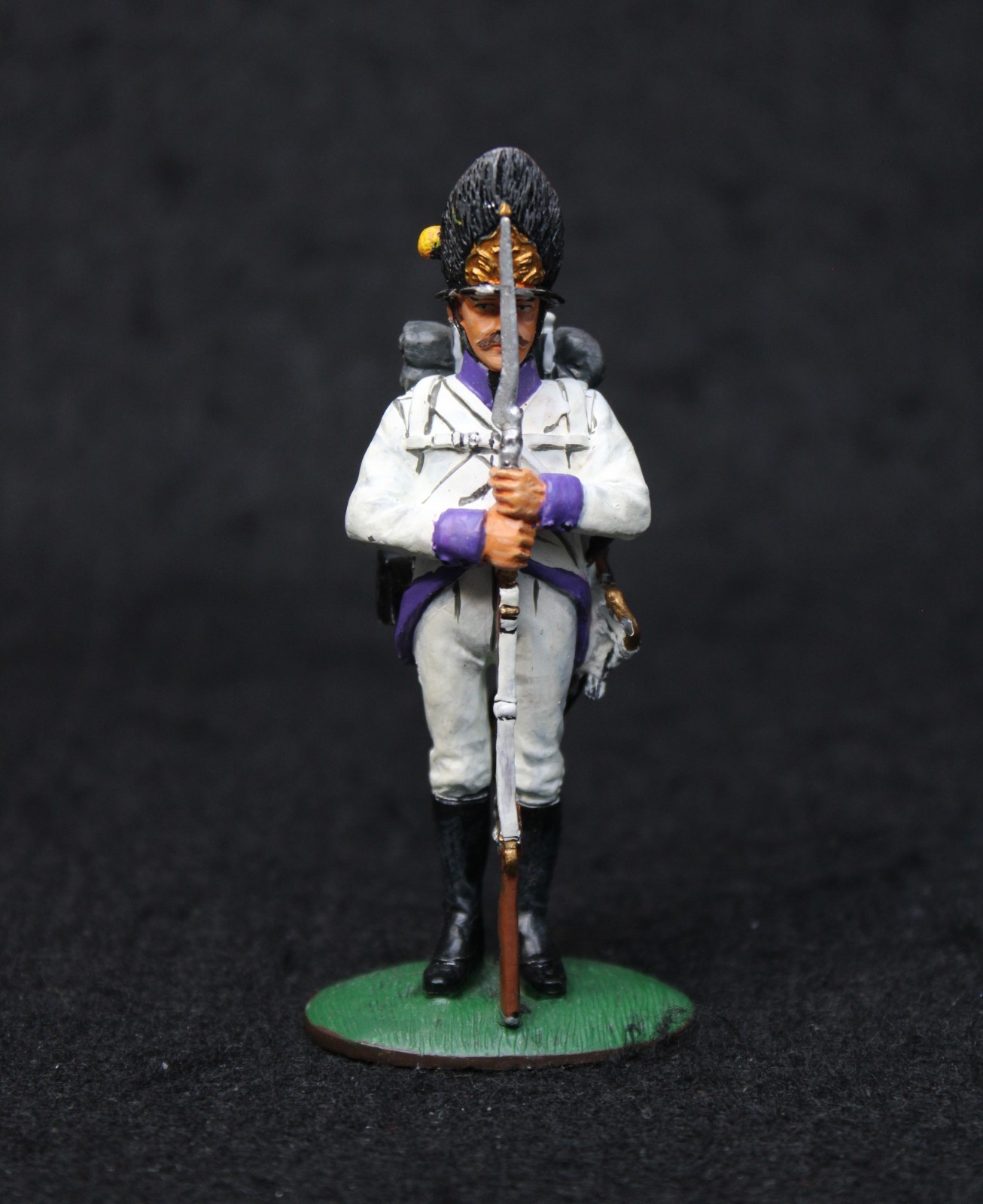 Del Prado Napoleon at War NCO, German Grenadiers, 1805, Pewter Figure - Loose