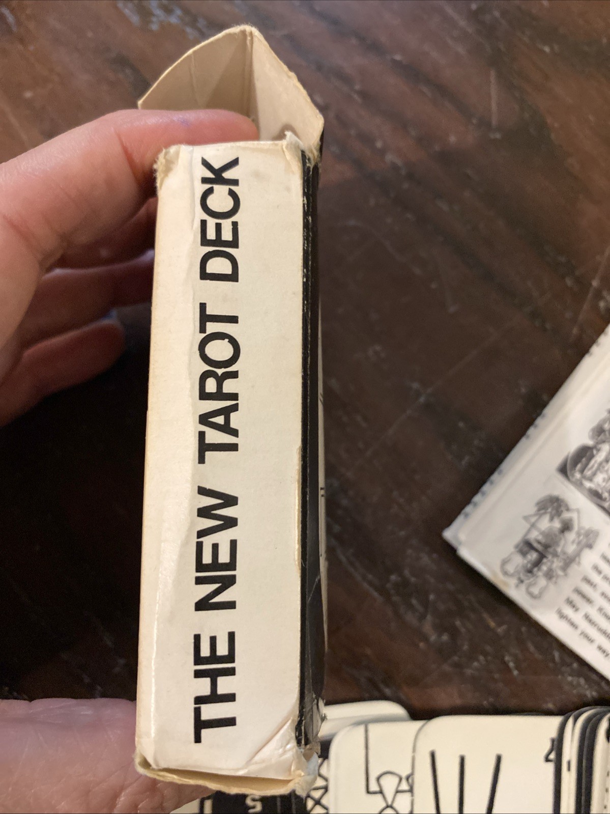 The New Tarot Deck Cards 78 Card Complete Deck Vintage 1974