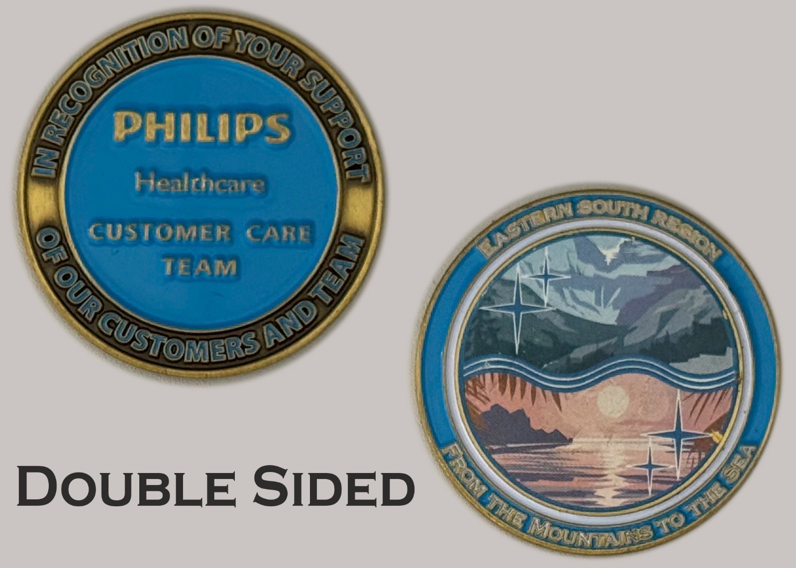 Philips Healthcare Care Team Challenge Coin E South Region J#1