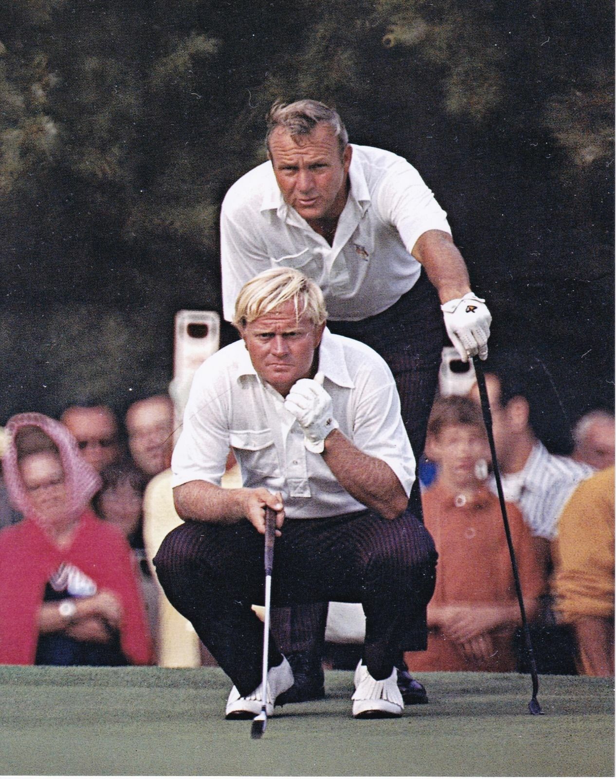 Arnold Palmer And Jack Nicklaus Golf 4x6 Picture Celebrity Print
