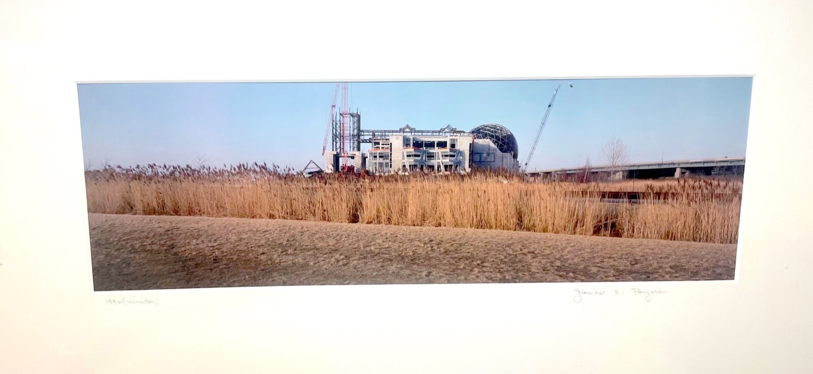 vintage original James E. Payne Liberty Science Center architectural photograph