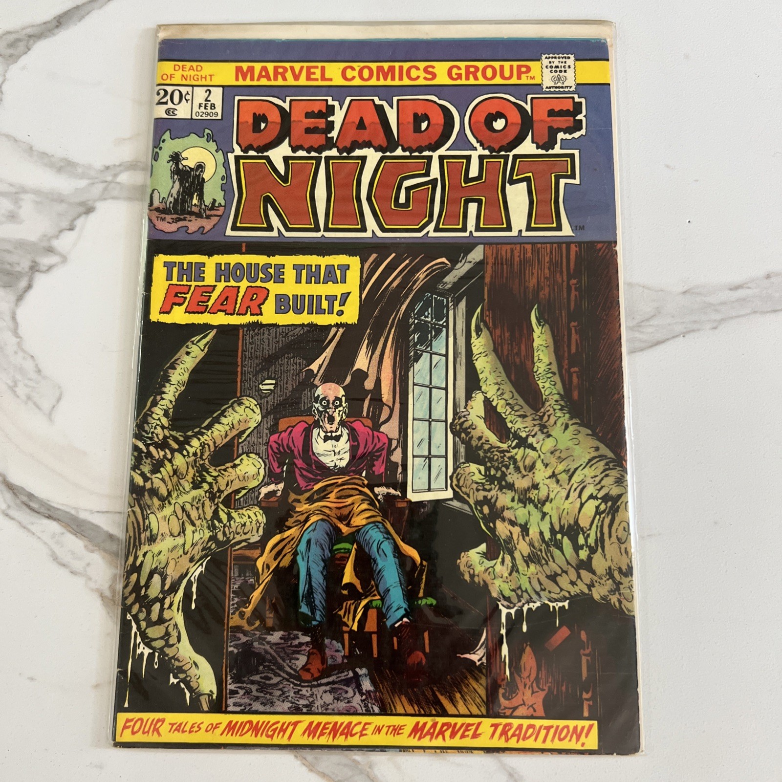 Dead Of Night #1 (1973) - Bronze-Age Horror - First Fright Filled Issue
