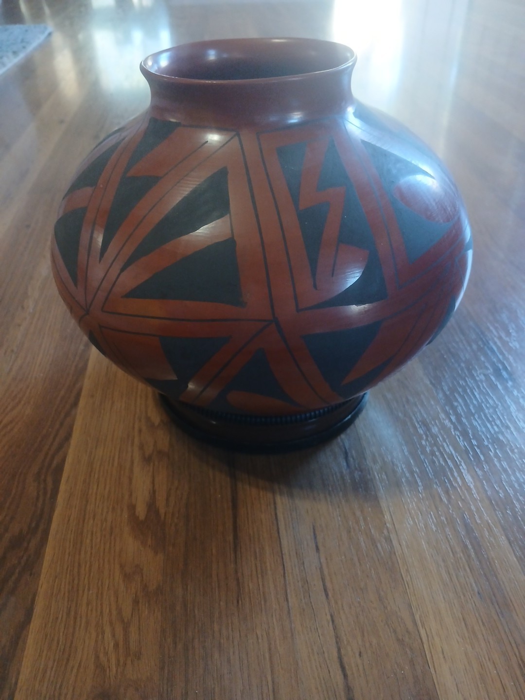 Vintage Mata Ortiz Pottery Enrique Olivas Hand Made Vase Artist Signed Pot Mex.