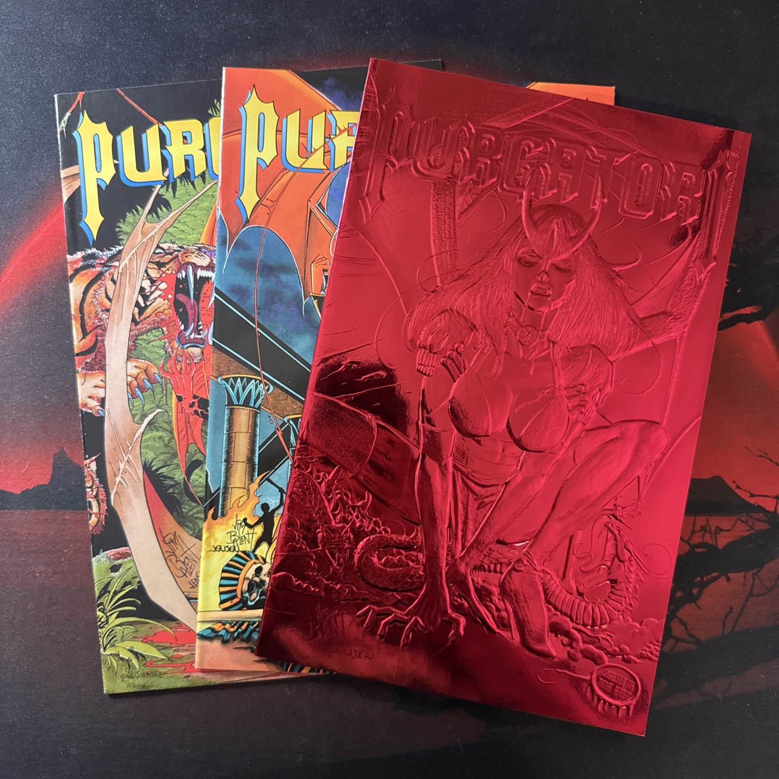 Purgatori The Vampires Myth 1-3 Complete Set Chaos Comics VF/NM