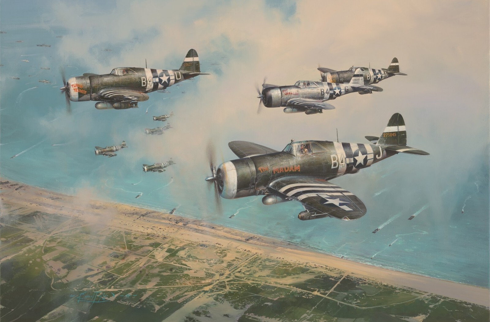 Hell Hawks Over Utah by Robert Taylor signed by 11  