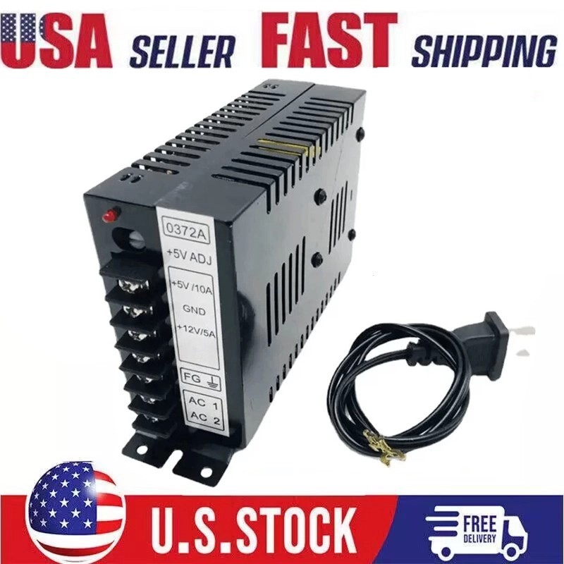 Arcade Switching Power Supply 110/220V +5V 10A 12V 5A JAMMA POWER SUPPLY